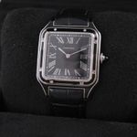 Cartier Santos Dumont WSSA0046 (2024) - Zwart wijzerplaat 44mm Staal (3/8)