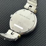 Cartier Santos 8191 (Onbekend (willekeurig serienummer)) - Wit wijzerplaat 27mm Goud/Staal (2/8)