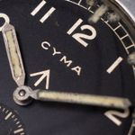 Cyma Vintage Unknown (1940) - Black dial Unknown Steel case (3/8)