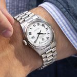 Rolex Day-Date 1803 (1973) - Wit wijzerplaat 36mm Witgoud (2/8)