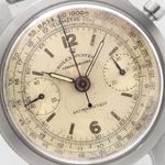 Rolex Chronograph 3525 (1946) - Wit wijzerplaat 35mm Staal (3/8)