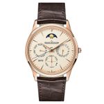 Jaeger-LeCoultre Master Ultra Thin Perpetual Q1302520 (2023) - Champagne wijzerplaat 39mm Roségoud (1/1)