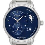 Glashütte Original PanoMaticLunar 1-90-02-46-32-71 (2024) - Blue dial 40 mm Steel case (1/1)