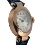 Cartier Pasha WJ124028, 3133 (Unknown (random serial)) - Silver dial 27 mm Yellow Gold case (7/8)