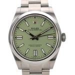 Rolex Oyster Perpetual 41 134300 (2025) - Beige wijzerplaat 41mm Staal (1/8)