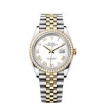 Rolex Datejust 36 126283RBR (2023) - White dial 36 mm Steel case (1/1)