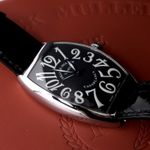 Franck Muller Casablanca 6850 (Unknown (random serial)) - Black dial 35 mm Steel case (3/8)