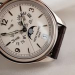 Patek Philippe Annual Calendar 5146G-001 (2010) - Beige dial 39 mm White Gold case (6/8)