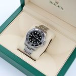 Rolex Submariner No Date 114060 (Unknown (random serial)) - Black dial 40 mm Steel case (2/8)