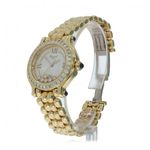 Chopard Happy Sport 27/6144-23 (Unknown (random serial)) - White dial 32 mm Yellow Gold case (2/5)