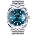 Rolex Datejust 36 126234 (2025) - Groen wijzerplaat 36mm Staal (3/8)