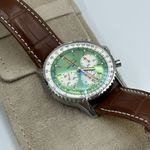 Breitling Navitimer AB0139211L1P1 (2024) - Groen wijzerplaat 41mm Staal (4/8)