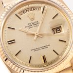 Rolex Day-Date 1803 (1974) - Champagne dial 36 mm Yellow Gold case (1/8)