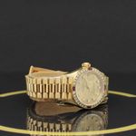 Rolex Lady-Datejust 69068 (1990) - Champagne dial 26 mm Yellow Gold case (5/7)