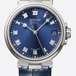 Breguet Marine 5517TI/Y1/9ZU (2026) - Blauw wijzerplaat 40mm Titanium (1/1)