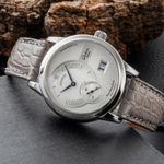 Glashütte Original PanoMaticDate 1-90-01-02-02-04 (2008) - Silver dial 40 mm Steel case (2/8)