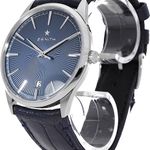 Zenith Elite 03.3100.670/02.C922 (2024) - Blue dial 40 mm Steel case (3/5)