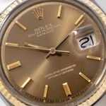 Rolex Datejust 1601 (1977) - Brown dial 36 mm Steel case (2/5)