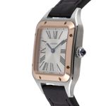 Cartier Santos Dumont W2SA0012 (Unknown (random serial)) - Silver dial 28 mm Steel case (6/8)