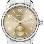 NOMOS Club 755.SB (2026) - Champagne dial 34 mm Steel case (1/1)