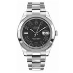 Rolex Datejust II 116300 (2017) - Zwart wijzerplaat 41mm Staal (1/1)