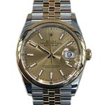 Rolex Datejust 36 126203 (2024) - Champagne dial 36 mm Steel case (1/1)