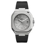 Bell & Ross BR 05 BR05A-GR-ST/SRB (2024) - Grey dial 41 mm Steel case (3/3)