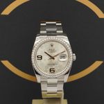 Rolex Datejust 36 116244 (2012) - Silver dial 36 mm Steel case (1/7)