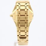 Audemars Piguet Royal Oak Day-Date 25594BA.OO.0477BA.01 (Unknown (random serial)) - Yellow dial 36 mm Yellow Gold case (6/8)