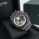 Audemars Piguet Royal Oak Offshore Chronograph 26470IO.OO.A006CA.01 (2021) - Grey dial 42 mm Titanium case (4/8)