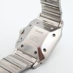 Cartier Santos 2961 (Onbekend (willekeurig serienummer)) - Wit wijzerplaat 29mm Goud/Staal (7/8)