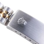 Rolex Lady-Datejust 69173 (1987) - Silver dial 26 mm Gold/Steel case (7/8)