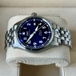 IWC Pilot Mark IW328204 (2024) - Blauw wijzerplaat 40mm Staal (5/7)