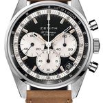 Zenith El Primero Chronomaster 03.3200.3600/21.C903 (2025) - Zwart wijzerplaat 38mm Staal (1/1)