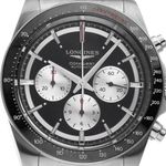 Longines Conquest L3.835.4.52.6 (2025) - Black dial 42 mm Steel case (1/7)