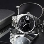 Tudor Prince Date 76200 (Unknown (random serial)) - Black dial 36 mm Steel case (2/8)