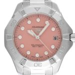 TAG Heuer Aquaracer Lady WBP1318.BA0005 (2025) - Roze wijzerplaat 34mm Staal (1/7)