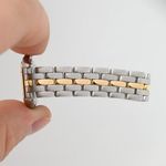 Cartier Panthère 66921 (1995) - White dial 22 mm Gold/Steel case (8/8)