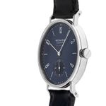 NOMOS Tangente Neomatik 190 (2024) - Blauw wijzerplaat 35mm Staal (4/7)