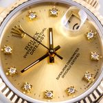 Rolex Datejust 31 68273 (1991) - Champagne dial 31 mm Gold/Steel case (2/8)