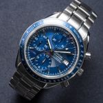 Omega Speedmaster Date 3212.8 (Unknown (random serial)) - Blue dial 40 mm Steel case (4/6)