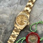 Rolex Lady-Datejust 69178 (1991) - Goud wijzerplaat 26mm Geelgoud (2/8)