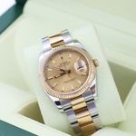 Rolex Datejust 36 116233 (Unknown (random serial)) - Champagne dial 36 mm Gold/Steel case (3/8)
