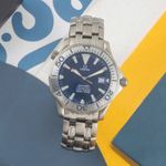 Omega Seamaster Diver 300 M 2231.80.00 (2003) - Blauw wijzerplaat 42mm Titanium (1/8)