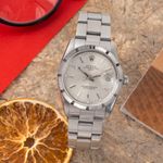 Rolex Oyster Perpetual Date 15010 (1988) - Silver dial 34 mm Steel case (1/8)