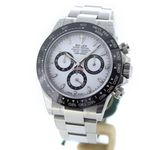 Rolex Daytona 116500LN (2019) - Wit wijzerplaat 40mm Staal (1/2)