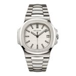 Patek Philippe Nautilus 5711/1A-011 (2015) - White dial 38 mm Steel case (1/1)