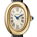 Cartier Baignoire WGBA0041 (2026) - Zilver wijzerplaat 25mm Geelgoud (1/1)