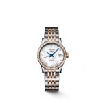 Longines Record L2.320.5.89.7 (2025) - Pearl dial 26 mm Gold/Steel case (1/1)