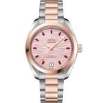 Omega Seamaster Aqua Terra 220.20.34.20.60.001 (2025) - Roze wijzerplaat 34mm Staal (1/1)